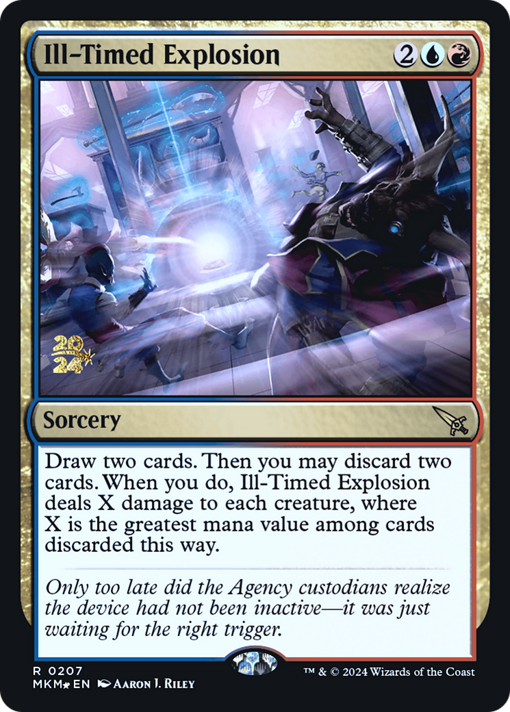 Ill-Timed Explosion [Murders at Karlov Manor Prerelease Promos] - Magic: The Gathering - Card Brawlers | Quebec | Canada |