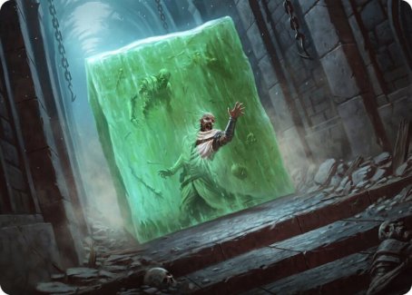 Gelatinous Cube Art Card [Dungeons & Dragons: Adventures in the Forgotten Realms Art Series] - Magic: The Gathering - Card Brawlers | Quebec | Canada |