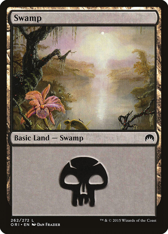 Swamp (262) [Magic Origins] - Magic: The Gathering - Card Brawlers | Quebec | Canada |