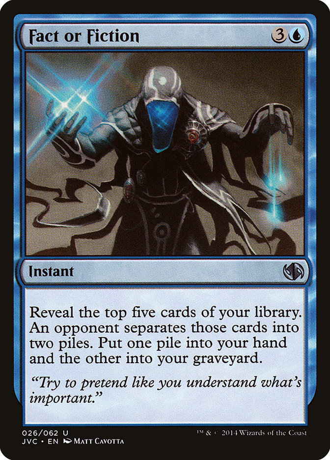 Fact or Fiction [Duel Decks Anthology] - Magic: The Gathering - Card Brawlers | Quebec | Canada |