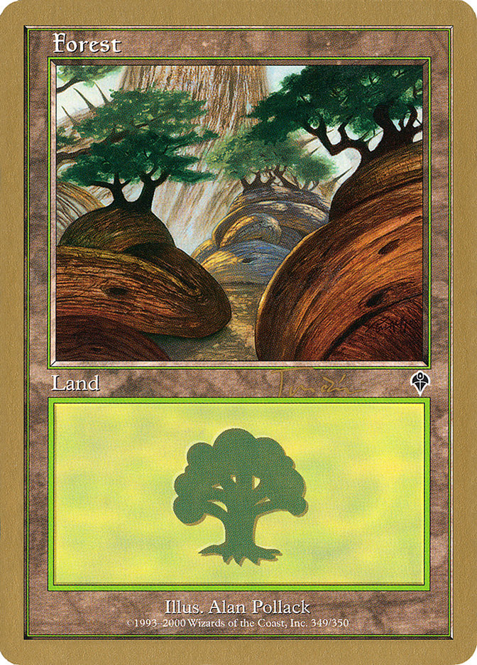 Forest (jt349a) (Jan Tomcani) [World Championship Decks 2001] - Magic: The Gathering - Card Brawlers | Quebec | Canada |
