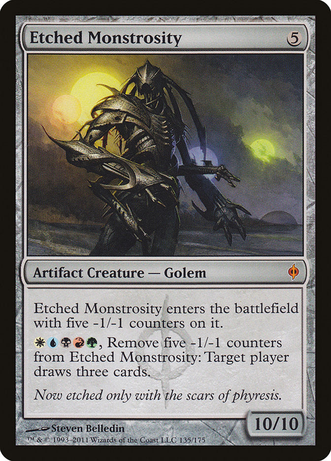 Etched Monstrosity [New Phyrexia] - Magic: The Gathering - Card Brawlers | Quebec | Canada |