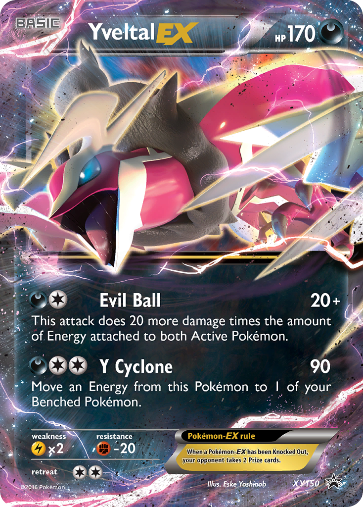 Yveltal EX (XY150) [XY: Black Star Promos] - Pokémon - Card Brawlers | Quebec | Canada |