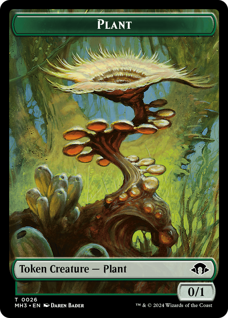 Ape // Plant Double-Sided Token [Modern Horizons 3 Commander Tokens] - Magic: The Gathering - Card Brawlers | Quebec | Canada |