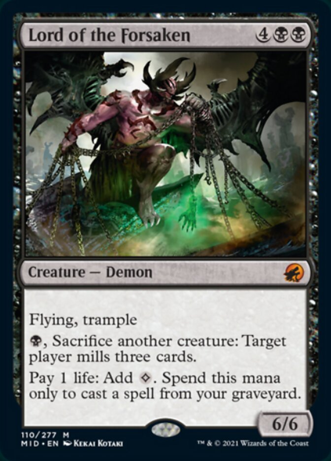 Lord of the Forsaken [Innistrad: Midnight Hunt] - Magic: The Gathering - Card Brawlers | Quebec | Canada |