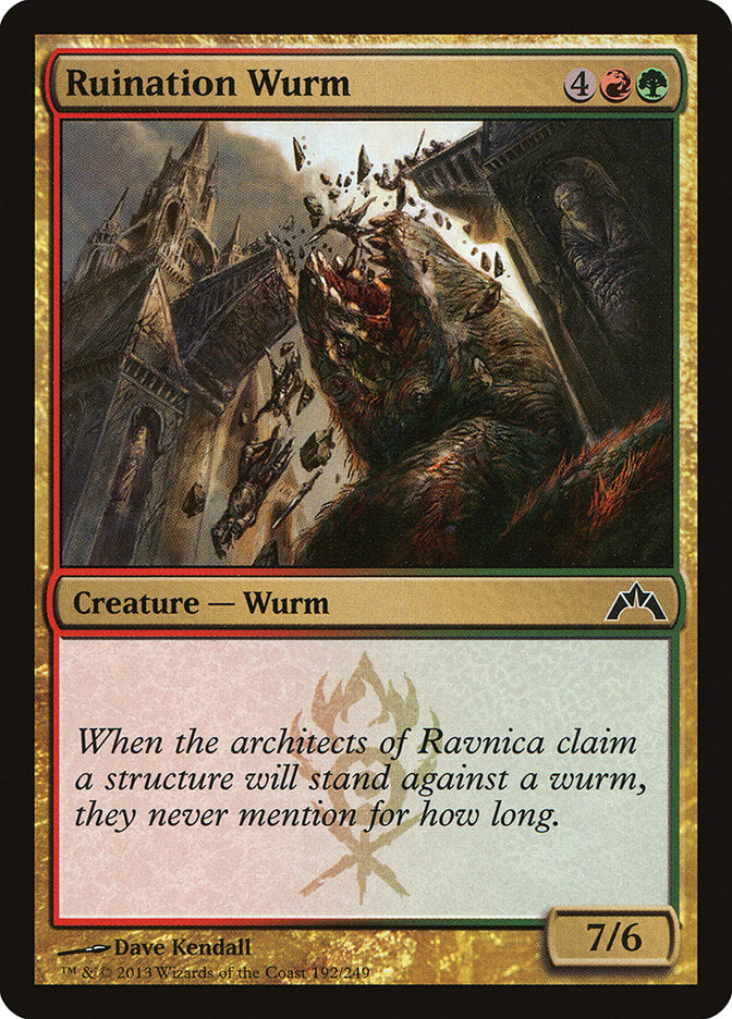 Ruination Wurm [Gatecrash] - Magic: The Gathering - Card Brawlers | Quebec | Canada |