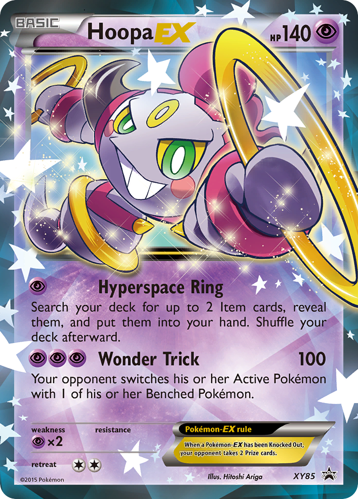 Hoopa EX (XY85) (Collection Promo) [XY: Black Star Promos] - Pokémon - Card Brawlers | Quebec | Canada |