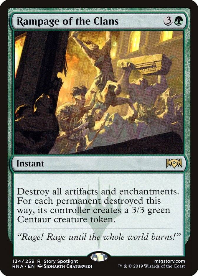 Rampage of the Clans [Ravnica Allegiance] - Magic: The Gathering - Card Brawlers | Quebec | Canada |