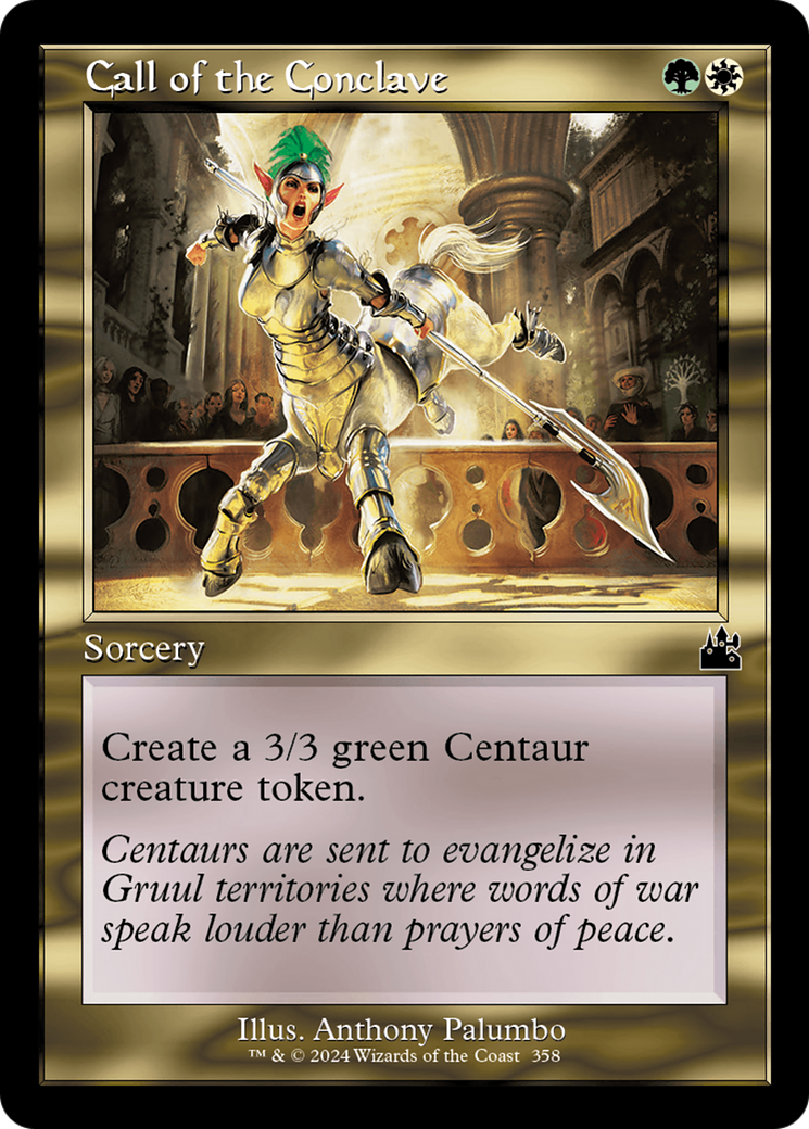 Call of the Conclave (Retro Frame) [Ravnica Remastered] - Magic: The Gathering - Card Brawlers | Quebec | Canada |