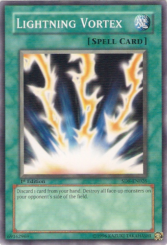 Lightning Vortex [SD8-EN026] Common - Yu-Gi-Oh! - Card Brawlers | Quebec | Canada |