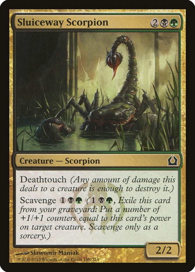 Sluiceway Scorpion [Return to Ravnica] - Magic: The Gathering - Card Brawlers | Quebec | Canada |