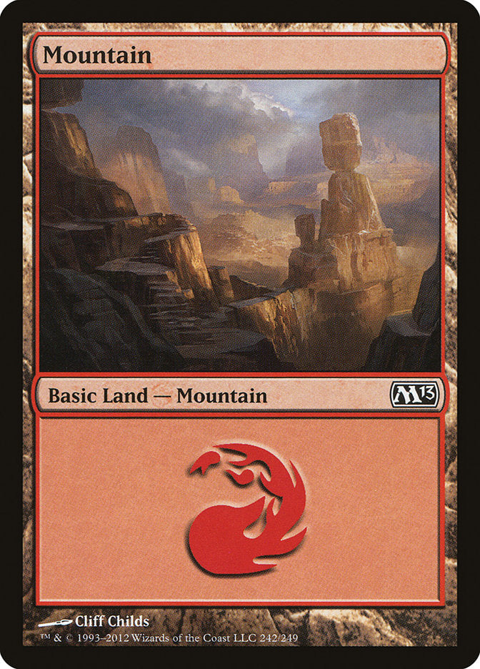 Mountain (242) [Magic 2013] - Magic: The Gathering - Card Brawlers | Quebec | Canada |