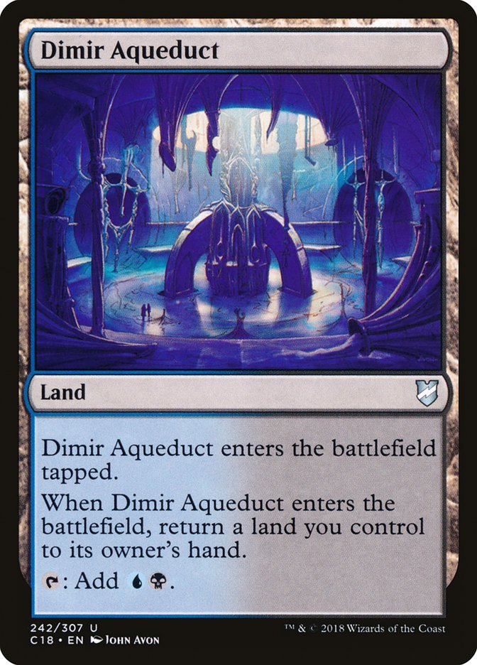Dimir Aqueduct [Commander 2018] - Magic: The Gathering - Card Brawlers | Quebec | Canada |