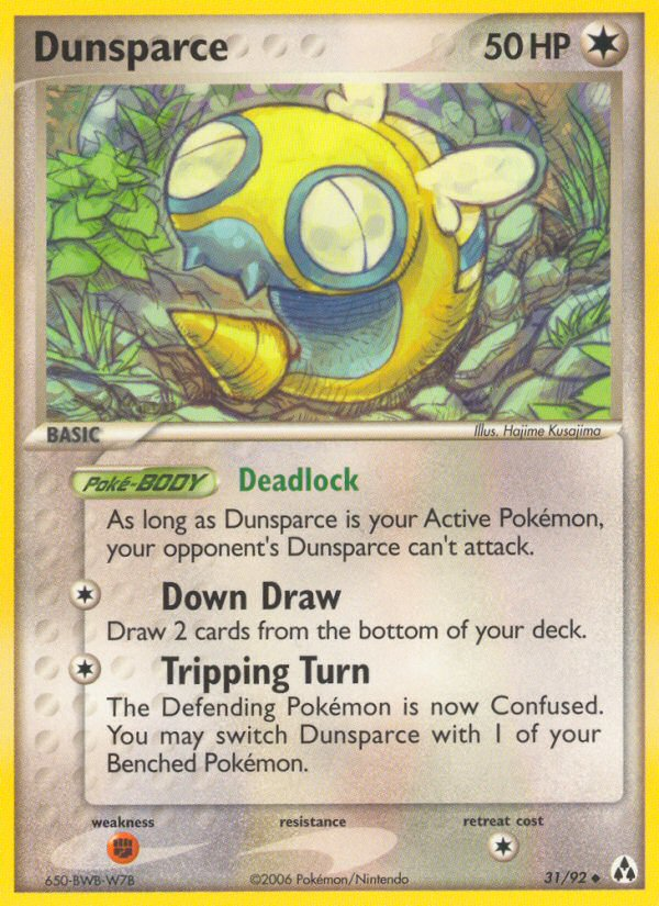 Dunsparce (31/92) [EX: Legend Maker] - Pokémon - Card Brawlers | Quebec | Canada |