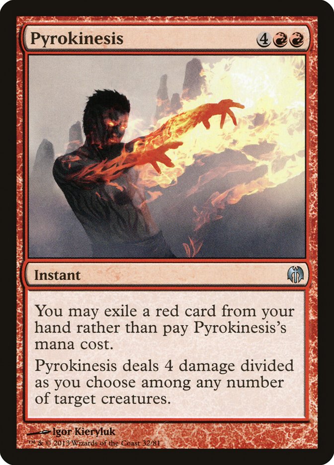 Pyrokinesis [Duel Decks: Heroes vs. Monsters] - Magic: The Gathering - Card Brawlers | Quebec | Canada |