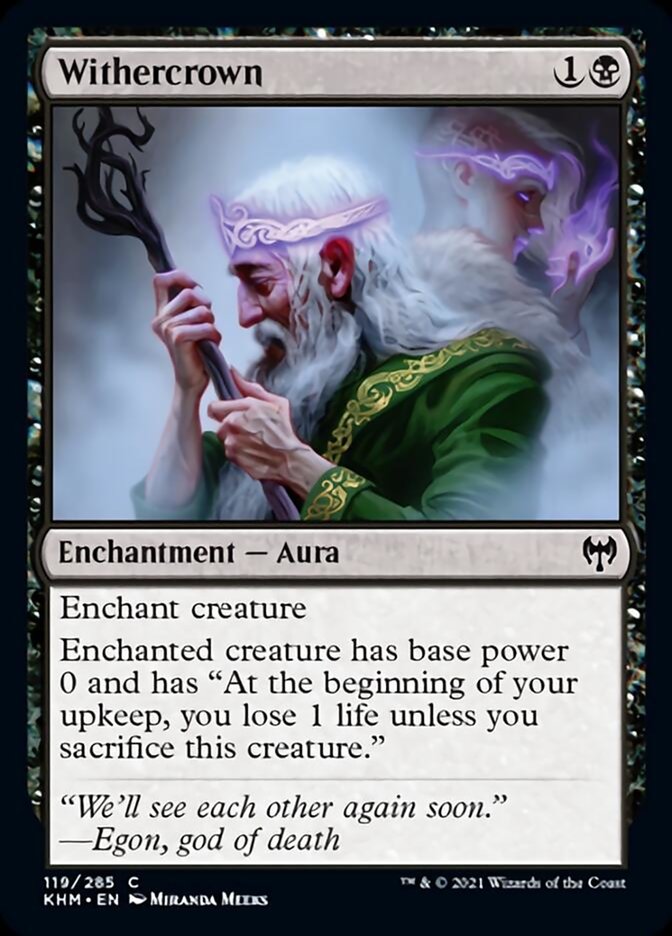 Withercrown [Kaldheim] - Magic: The Gathering - Card Brawlers | Quebec | Canada |