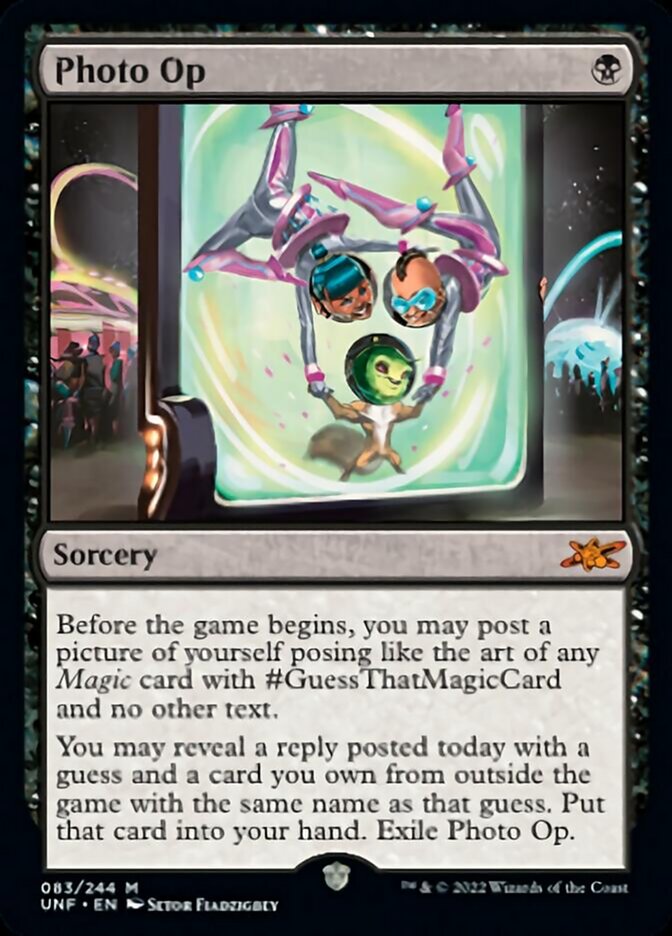 Photo Op [Unfinity] - Magic: The Gathering - Card Brawlers | Quebec | Canada |