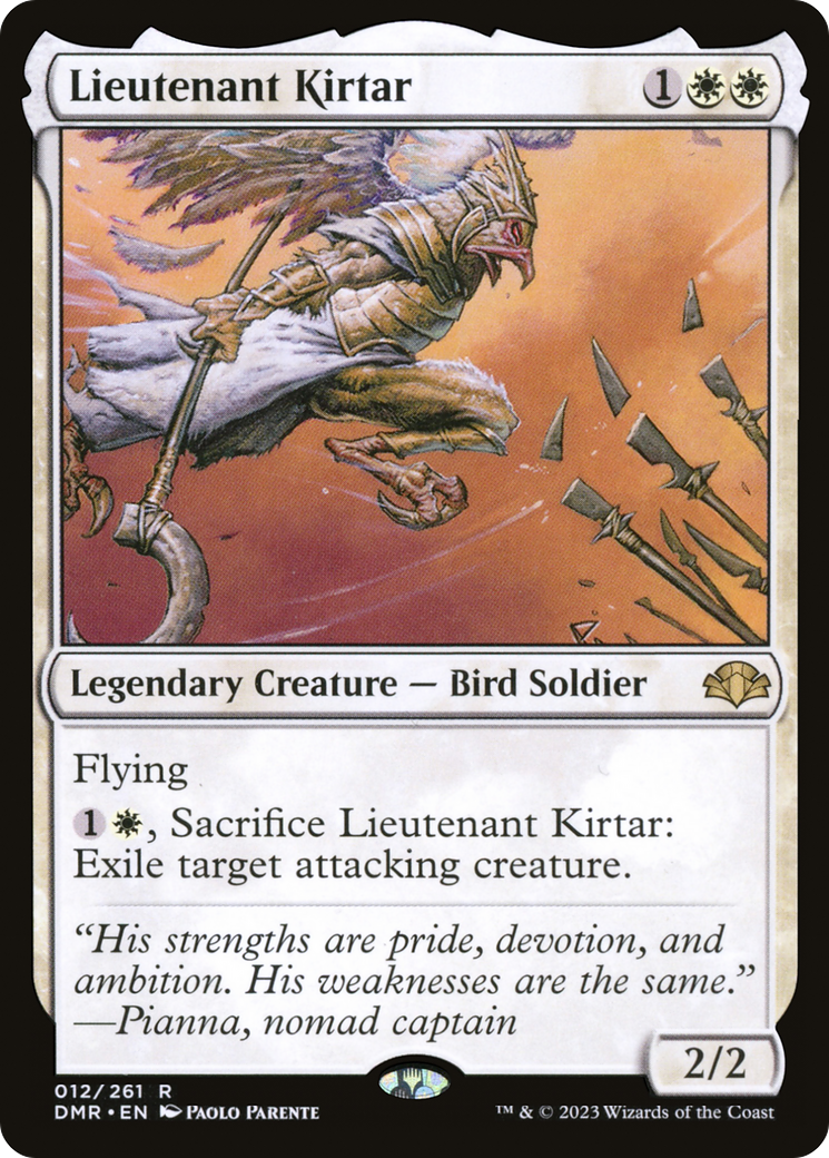 Lieutenant Kirtar [Dominaria Remastered] - Magic: The Gathering - Card Brawlers | Quebec | Canada |