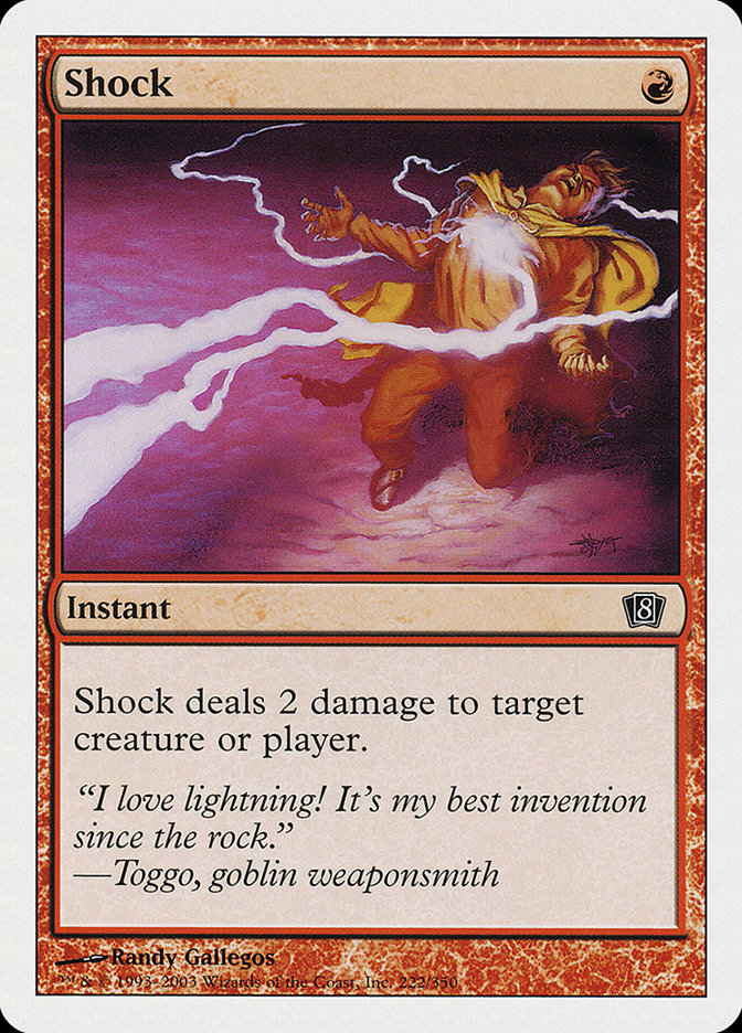 Shock [Eighth Edition] - Magic: The Gathering - Card Brawlers | Quebec | Canada |