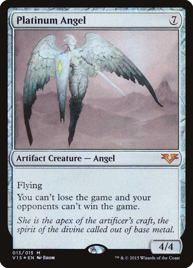 Platinum Angel [From the Vault: Angels] - Magic: The Gathering - Card Brawlers | Quebec | Canada |