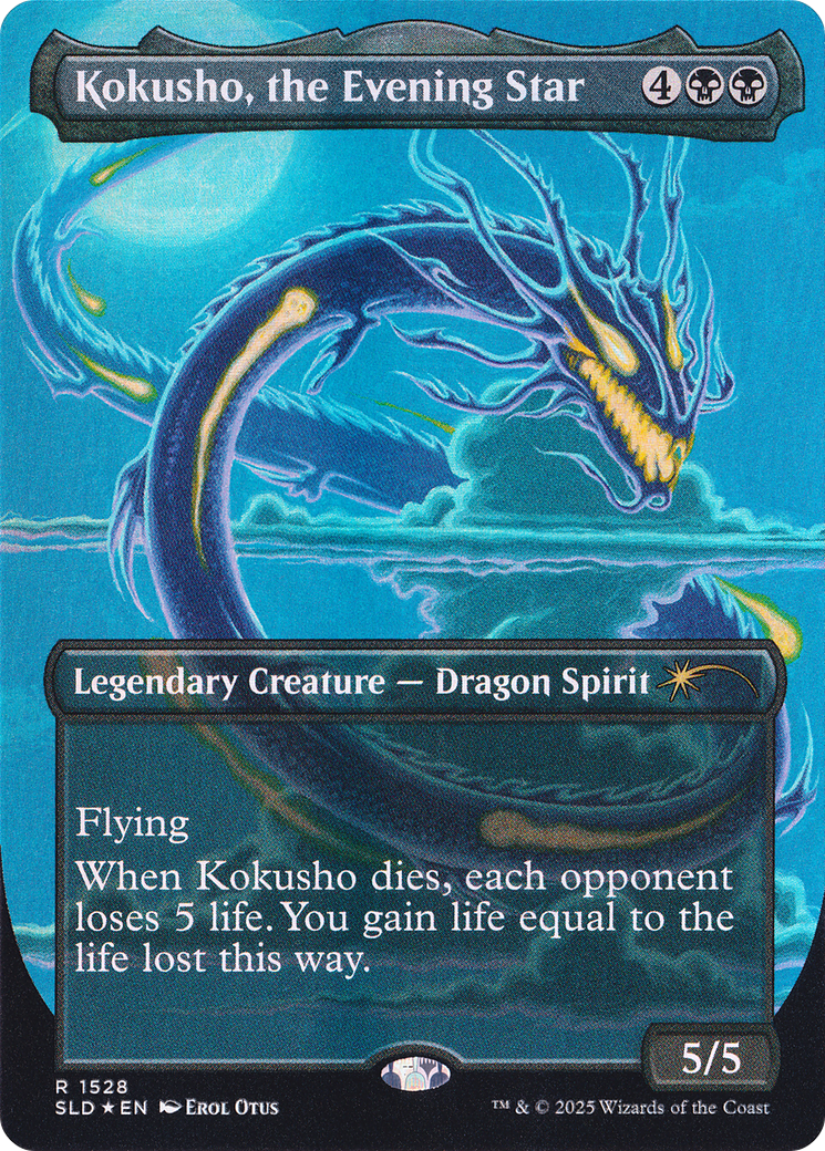 Kokusho, the Evening Star (Rainbow Foil) [Secret Lair Drop Series] - Magic: The Gathering - Card Brawlers | Quebec | Canada |