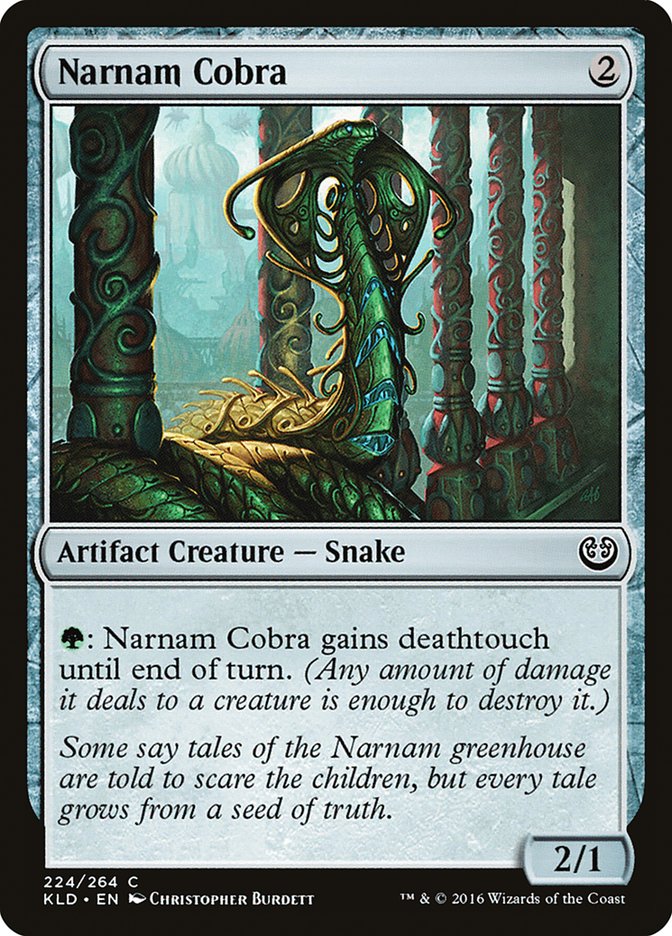 Narnam Cobra [Kaladesh] - Magic: The Gathering - Card Brawlers | Quebec | Canada |
