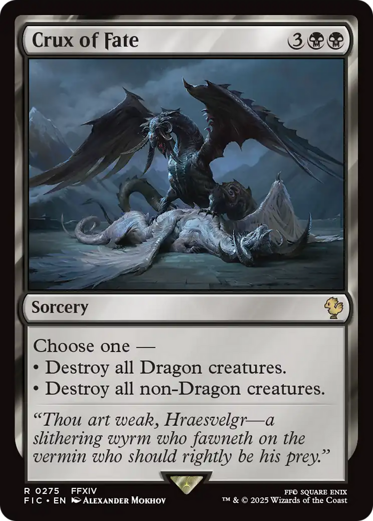 Crux of Fate [FINAL FANTASY Commander] - Magic: The Gathering - Card Brawlers | Quebec | Canada |