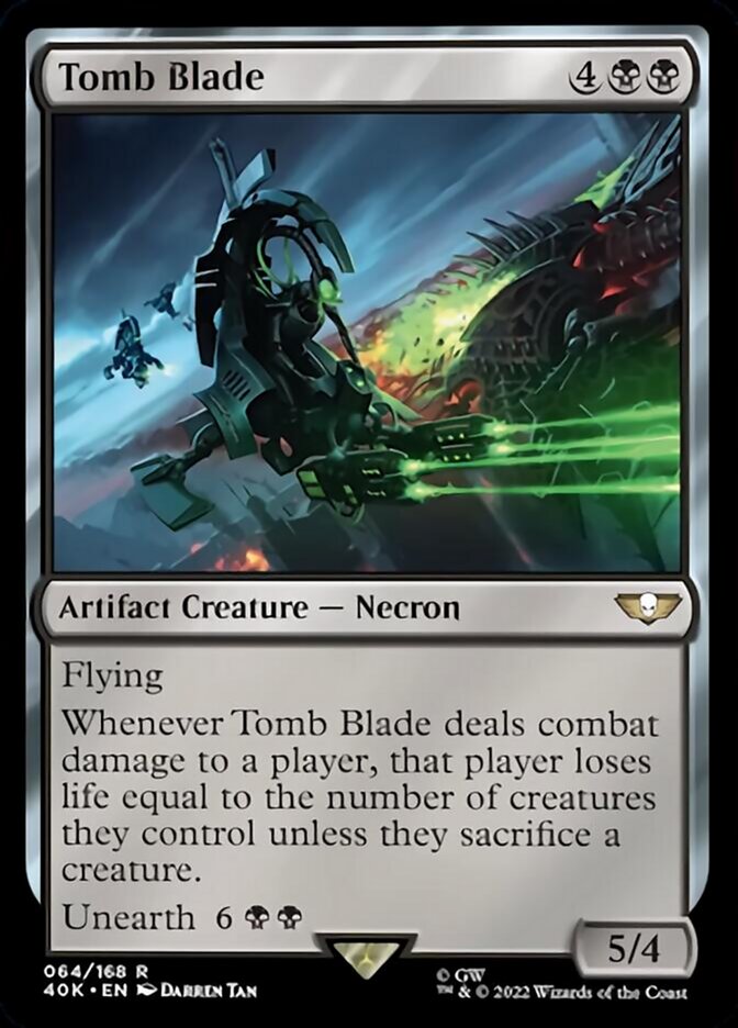 Tomb Blade (Surge Foil) [Warhammer 40,000] - Magic: The Gathering - Card Brawlers | Quebec | Canada |