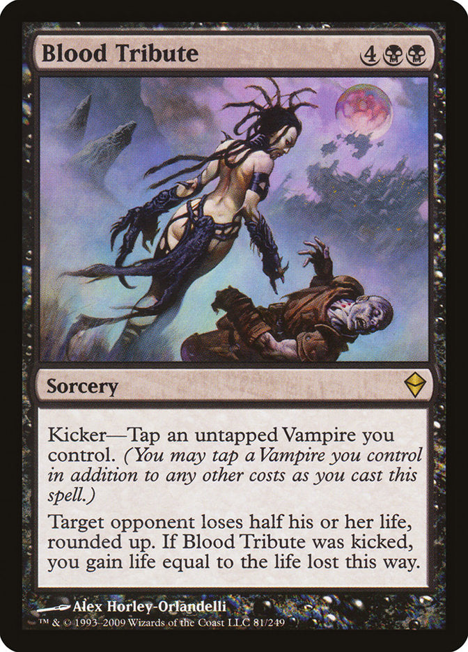 Blood Tribute [Zendikar] - Magic: The Gathering - Card Brawlers | Quebec | Canada |