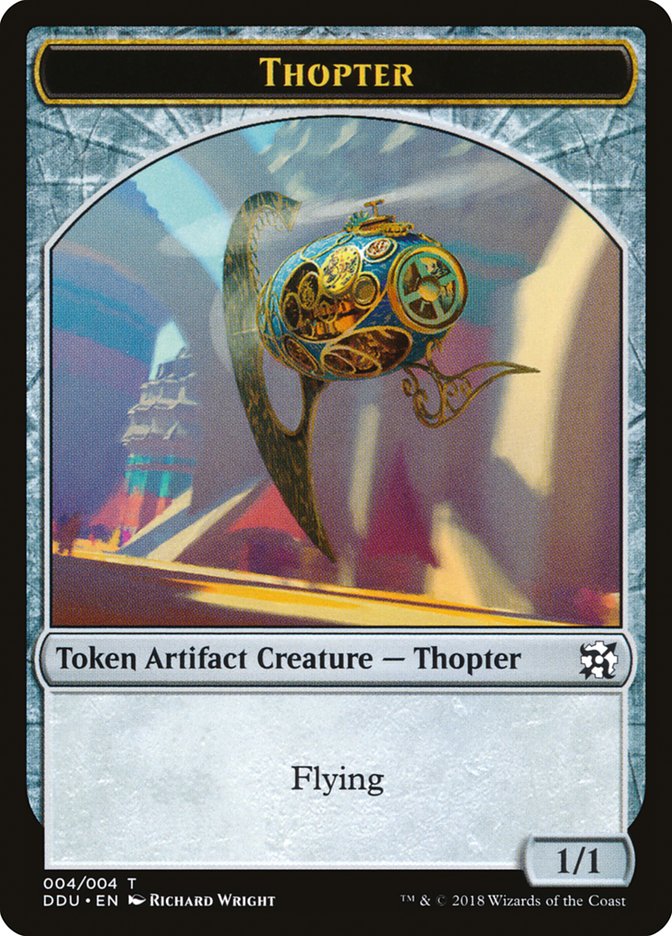Thopter Token (004/004) [Duel Decks: Elves vs. Inventors Tokens] - Magic: The Gathering - Card Brawlers | Quebec | Canada |