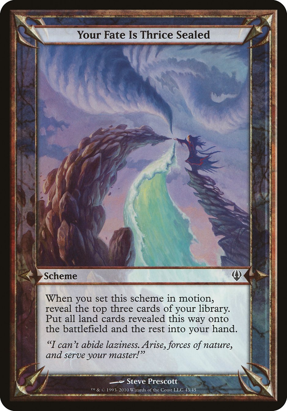 Your Fate Is Thrice Sealed (Schemes) [Archenemy Schemes] - Magic: The Gathering - Card Brawlers | Quebec | Canada |