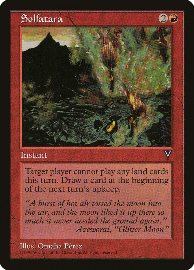 Solfatara [Visions] - Magic: The Gathering - Card Brawlers | Quebec | Canada |