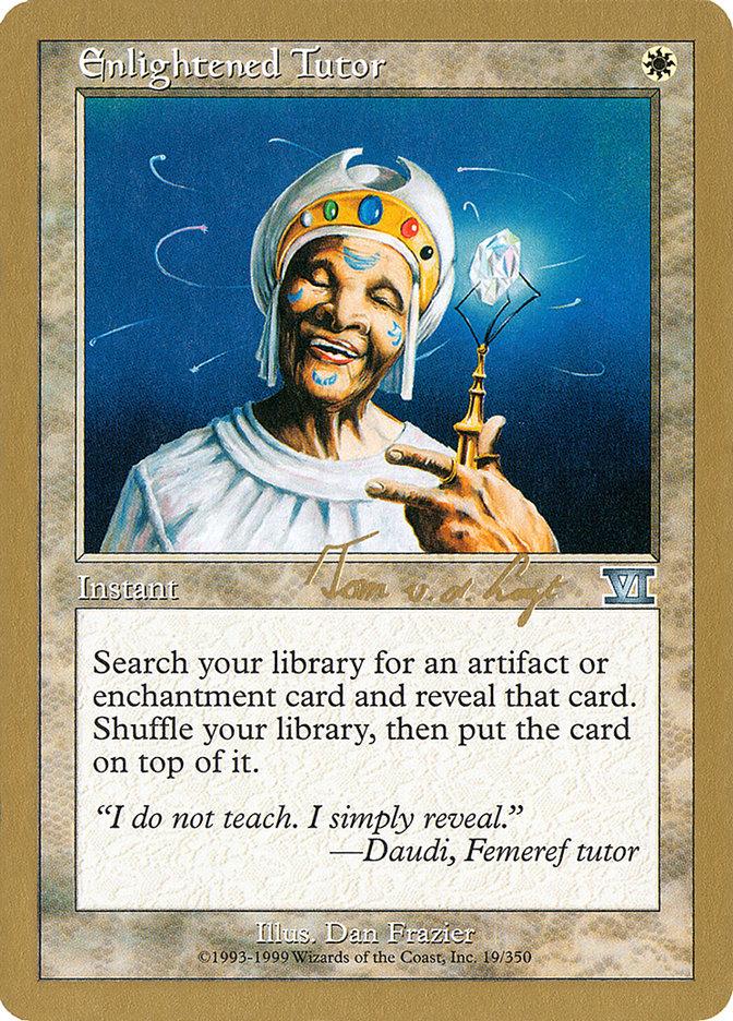 Enlightened Tutor (Tom van de Logt) [World Championship Decks 2000] - Magic: The Gathering - Card Brawlers | Quebec | Canada |