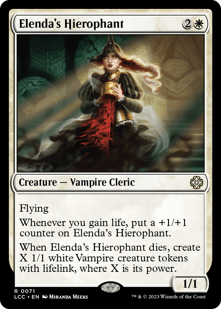 Elenda's Hierophant [The Lost Caverns of Ixalan Commander] - Magic: The Gathering - Card Brawlers | Quebec | Canada |