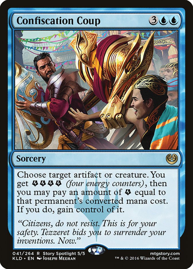 Confiscation Coup [Kaladesh] - Magic: The Gathering - Card Brawlers | Quebec | Canada |