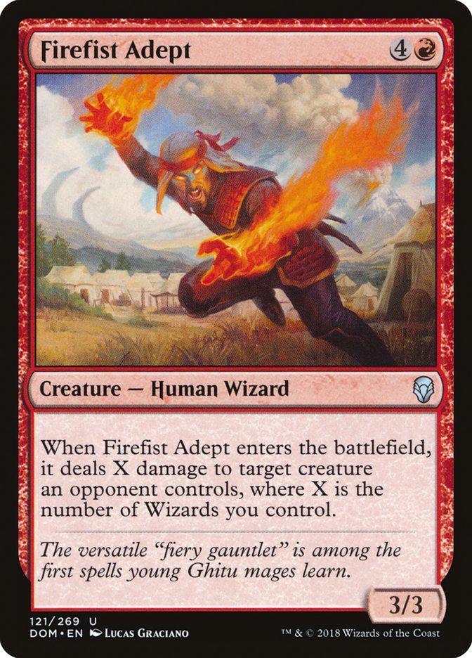 Firefist Adept [Dominaria] - Magic: The Gathering - Card Brawlers | Quebec | Canada |