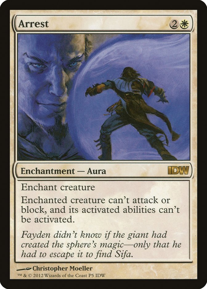 Arrest [IDW Comics 2012] - Magic: The Gathering - Card Brawlers | Quebec | Canada |
