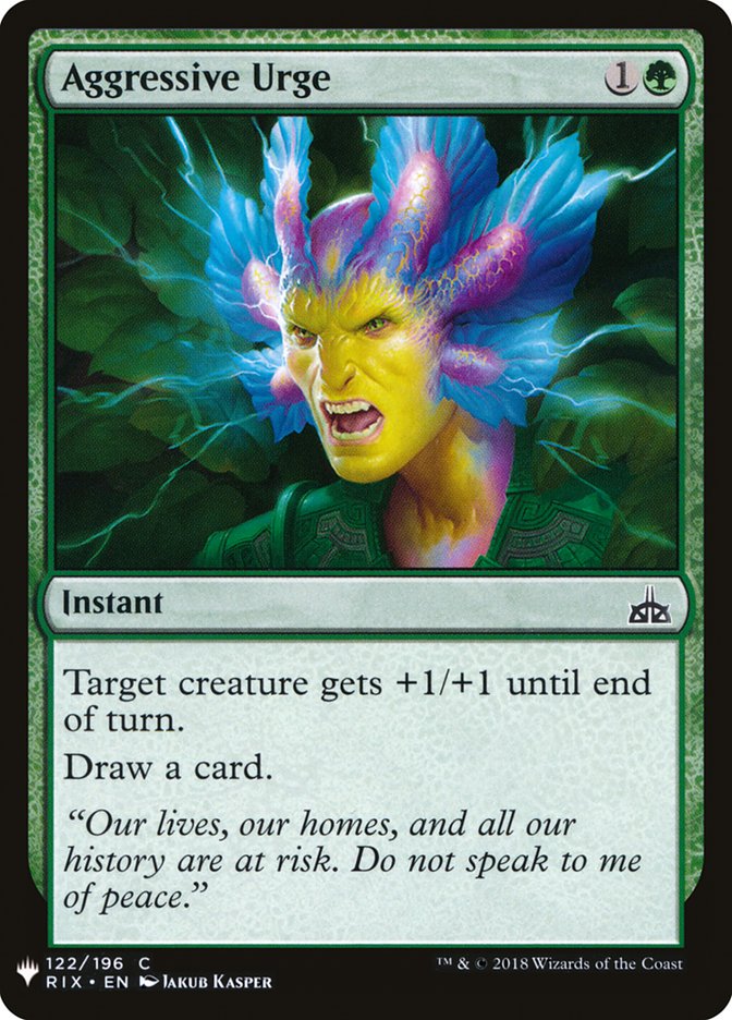 Aggressive Urge [Mystery Booster] - Magic: The Gathering - Card Brawlers | Quebec | Canada |