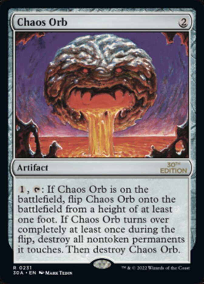 Chaos Orb [30th Anniversary Edition] - Magic: The Gathering - Card Brawlers | Quebec | Canada |