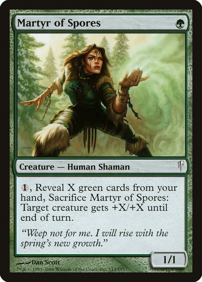 Martyr of Spores [Coldsnap] - Magic: The Gathering - Card Brawlers | Quebec | Canada |