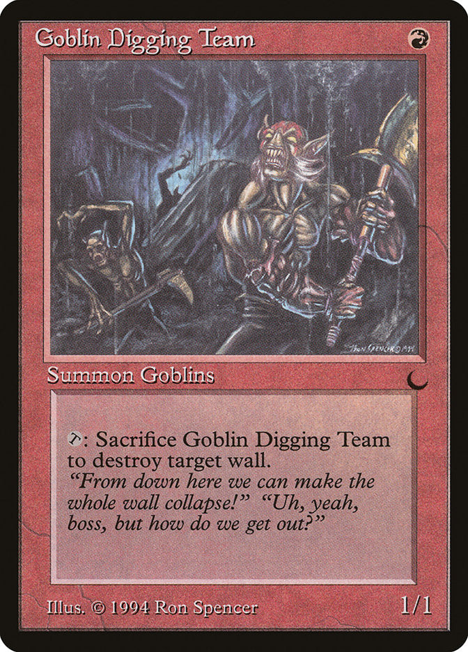 Goblin Digging Team [The Dark] - Magic: The Gathering - Card Brawlers | Quebec | Canada |