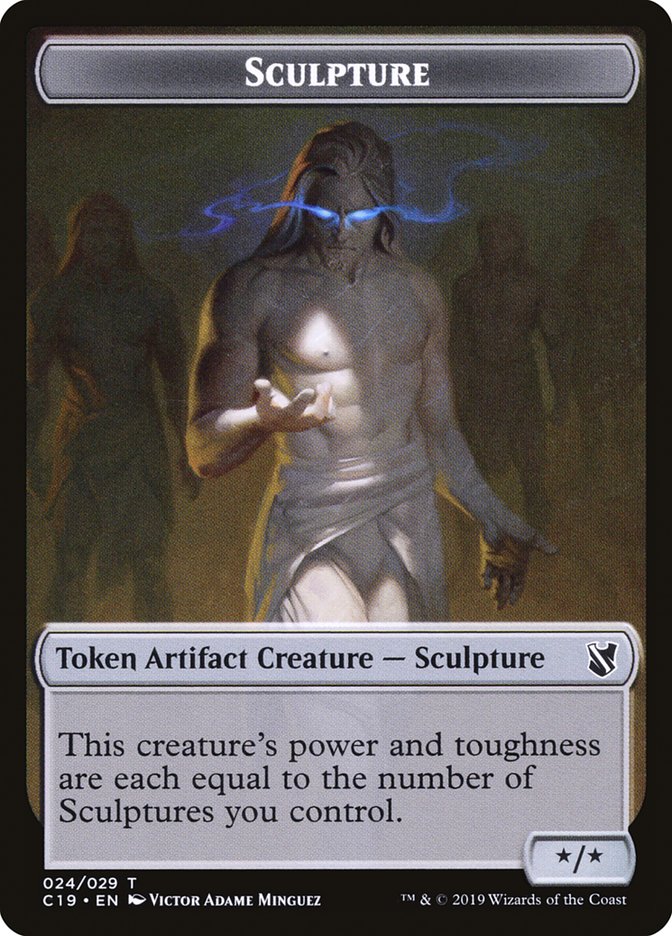 Sculpture Token [Commander 2019 Tokens] - Magic: The Gathering - Card Brawlers | Quebec | Canada |