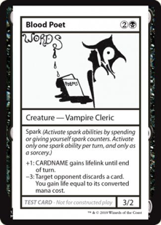 Blood Poet (2021 Edition) [Mystery Booster Playtest Cards] - Magic: The Gathering - Card Brawlers | Quebec | Canada |
