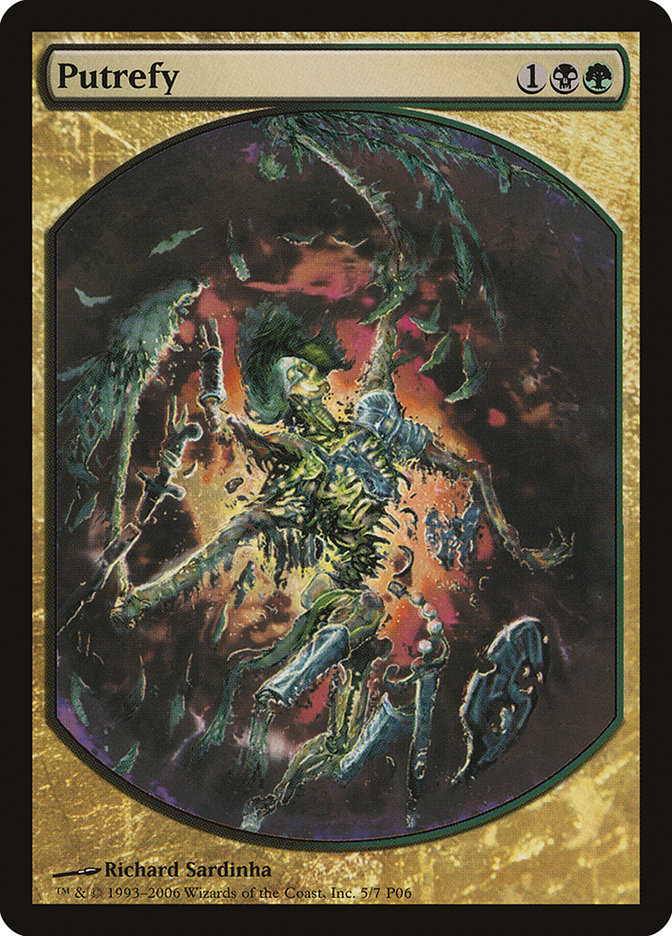 Putrefy [Magic Player Rewards 2006] - Magic: The Gathering - Card Brawlers | Quebec | Canada |