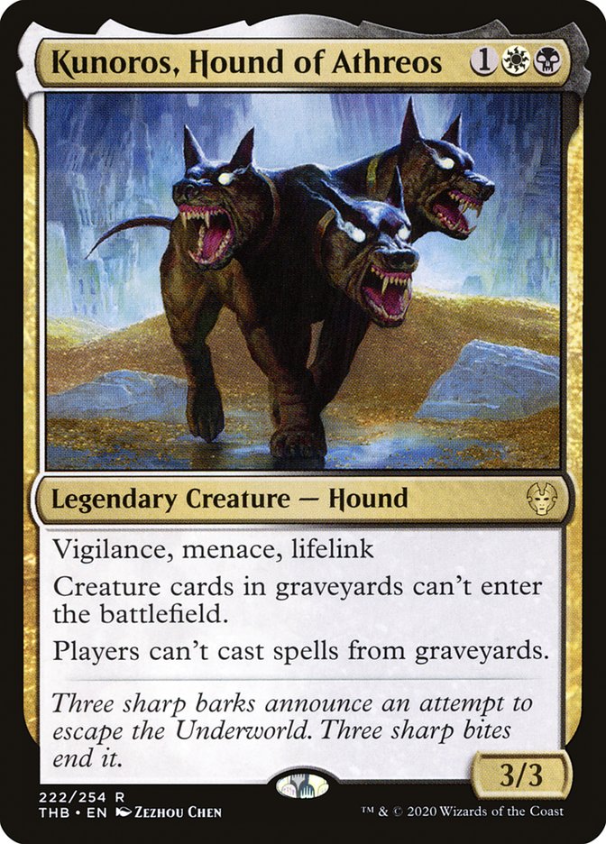 Kunoros, Hound of Athreos [Theros Beyond Death] - Magic: The Gathering - Card Brawlers | Quebec | Canada |