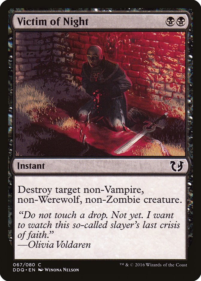 Victim of Night [Duel Decks: Blessed vs. Cursed] - Magic: The Gathering - Card Brawlers | Quebec | Canada |