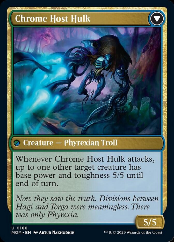 Gnottvold Hermit // Chrome Host Hulk [March of the Machine] - Magic: The Gathering - Card Brawlers | Quebec | Canada |