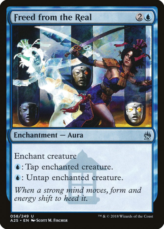 Freed from the Real [Masters 25] - Magic: The Gathering - Card Brawlers | Quebec | Canada |