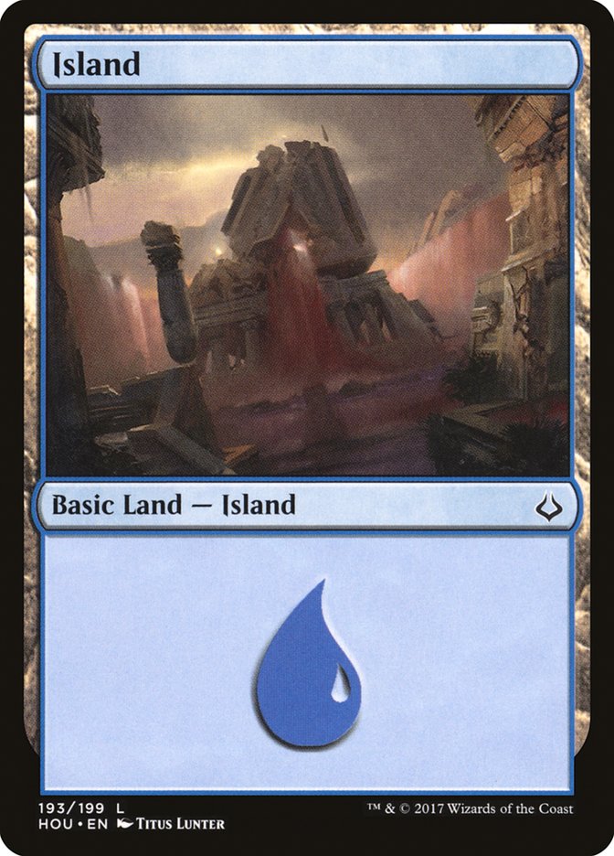 Island (193) [Hour of Devastation] - Magic: The Gathering - Card Brawlers | Quebec | Canada |