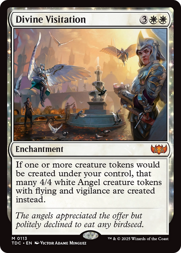 Divine Visitation [Tarkir: Dragonstorm Commander] - Magic: The Gathering - Card Brawlers | Quebec | Canada |